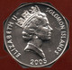 SOLOMON ISLANDS 20 CENTS 2005  	KM# 28 Elizabeth II - Salomonen