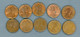 °°° Usa N. 477 - One Cent Lotto 10 Pezzi Date Varie Circolate °°° - Lotes Mixtos