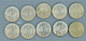 °°° Usa N. 445 - One Dime Lotto 10 Pezzi Date Varie Circolate °°° - Mixed Lots