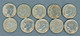 °°° Usa N. 446 - One Dime Lotto 10 Pezzi Date Varie Circolate °°° - Mixed Lots