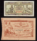 BB MONDE: Bon Lot De 11 Billets: Loterie Lorraine 1884, AOF, Espagne, Etats- Unis, Yougoslavie 1884/ 1988 - Lots & Kiloware - Banknotes