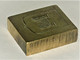 ANCIENNE MATRICE BRONZE IMPRIMERIE EAU FORTE BLASON CHATEAU ANGOULEME Collection - Stempel & Siegel