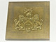 ANCIENNE MATRICE BRONZE IMPRIMERIE EAU FORTE BLASON CHAMPAGNE BOUVET LADUBAY - Stempels