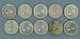 °°° Usa N. 426 - Lotto Di 10 Five Cents Varie Date Circolate °°° - Mixed Lots