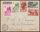 10041 Conakry Guinée Bel Affranchissement Composé Hippopotame 1946 Bordeaux Lettre Cover Afrique Occidentale AOF Avion - Covers & Documents