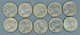 °°° Usa N. 430 - Lotto Di 10 Quarter Dollar Varie Date Circolate °°° - Loten