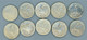 °°° Usa N. 429 - Lotto Di 10 Quarter Dollar Varie Date Circolate °°° - Loten