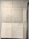 FERRASSIÈRES 1821 Texte Historique DISPUTE DE LA FONTAINE (25 NIONS Drome Lettre Desmarette Desadrets Eau Scource - 1801-1848: Precursors XIX