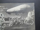 AD Bayern 23.4.1909 AK Zeppelin Gruß Von S.M.Z.1 Fernfahrt Nach München 1,4,1909 Zeppelin / Luftschiff - Zeppeline