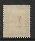 SOUTH AFRICA 1915 1s POSTAGE DUE SG D7 MOUNTED MINT TOP VALUE OF THE SET Cat £75 - Timbres-taxe