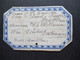 Frankreich 1931 Anhänger / Kofferanhänger Mit Marken Frankiert Nach Neu - Isenburg - Briefe U. Dokumente