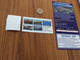 Ticket De Transport ** (bateau) "SETE CROISIERES" 3 Pièces Dont Plan Des Traversées - Europe