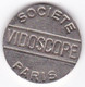 Jeton FOLIES BERGERE . Société Vidoscope Paris - Noodgeld