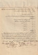 Egypt - 1911 - Rare Document - Receipt / Contract - PATRIARCAT ARMENIEN - 1866-1914 Khedivate Of Egypt
