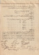 Egypt - 1909 - Rare Document - Receipt / Contract - PATRIARCAT ARMENIEN - 1866-1914 Khédivat D'Égypte