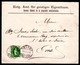 SCHWEIZ, 1890 Stehende Helvetia, Grobe Zähnung, Auf Brief - Storia Postale
