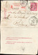 ALLEMAGNE CARTE LETTRE ENTIER POSTAL  ACHAT VINS A ARMAND LALANDE BORDEAUX 20 NOVEMBRE 1893 - 1800 – 1899