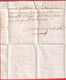 MARQUE 52 VEZELISE MEURTHE ET MOSELLE AN5 1797 POUR PARIS 29X9 INDICE 11 AU DOS CACHET REVOLUTIONNAIRE DE VEZELISE - 1801-1848: Precursors XIX