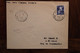 France 1955 1ere Liaison Postale Alger El Oued Algérie  Air Mail Cover Par Avion Alger Philatélie EABC Cavalerie - Temporary Postmarks