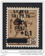 TRIESTE:  1945  OCCUPAZIONE  JUGOSLAVA  -  £.1/30 C. BRUNO  N. -  FILIGRANA  CAPOVOLTA  -  SASS. 12  -  SPL  -  RRR - Yugoslavian Occ.: Trieste