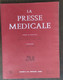 La Presse Médicale_Tome 77_n°53_décembre 1969_Masson Et Cie - Medicina & Salud