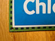 Email-Schild „Chlorodont“ Ca. 40 X 60 Cm, Replik, Sehr Guter Zustand - Targhe Smaltate (a Partire Dal 1961)