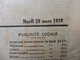 Delcampe - 1939  LE PROGRES  :Guerre D'Espagne -Cordoue,Burgos ,etc ; Gabrielle Petit Héroïne Belge Fusillée Par Les Allemands ;etc - General Issues