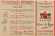 DEPLIANT -FLAMO- BUREAU DE COMMANDES DE CHARBONS - MAISON ARNAUD LYON -ANNEE 1937 - Autres & Non Classés