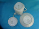 Tasse - Sous Tasse - Pot A Creme Porcelaine De Limoges F. Legrand & Cie - Kopjes