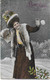 Bonne Année - Lot De 12 CPA - Thème : Femmes - Cartes Des Années 1900 à 1920 - Sammlungen & Sammellose
