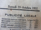 1932 LE PROGRES : Avant Le Lancement Du NORMANDIE ; Les Bienfaits Du Massage ; La Laryngite ;etc - General Issues