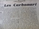 1934 LE PROGRES : Les Carbonari ; Hommage Aux Victimes Du "Dixmude" ; Publicité LA FRÊNETTE ..Buvez-en !  ;etc - Testi Generali