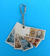 DEUTSCHE MARKS - GERMANY BANKNOTES ... Nice Old Rare Keychain * Banknote Bank Note Notes Money Currency Deutschland Mark - Other & Unclassified