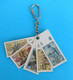 DEUTSCHE MARKS - GERMANY BANKNOTES ... Nice Old Rare Keychain * Banknote Bank Note Notes Money Currency Deutschland Mark - Other & Unclassified