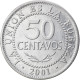 Monnaie, Bolivie, 50 Centavos, 2001, TTB, Stainless Steel, KM:204 - Bolivie