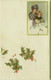 BUSI SIGNED 1910s POSTCARD - MOTEHR & SON & MISTLETOE - EDIT DELL'ANNA E GASPERINI N.500M/2 (BG1636) - Busi, Adolfo