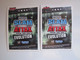 2 Cartes De Catch TOPPS SLAM ATTAX EVOLUTION Trading Card Game FINISHING MOVE - Trading Cards