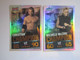 2 Cartes De Catch TOPPS SLAM ATTAX EVOLUTION Trading Card Game CHAMPION MICHELLE Mc COOL - CHRISTIAN - Trading-Karten