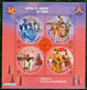 India 2020 Complete Full Set Year Pack Miniature Souvenir Sheets Blocks Assorted Themes - Full Years