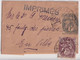 1924 - TYPE BLANC - BANDE JOURNAL ENTIER TARIF "IMPRIMES" LOCAL De STRASBOURG - Streifbänder