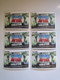 6 Cartes De Catch TOPPS SLAM ATTAX EVOLUTION Trading Card Game TITLE CARD - Tarjetas