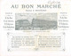 Image Chromo  Au Bon Marché   4 Dessins  14 X 10.5cm  Vieux Paris Expo 1900 Par Robida      (voir Scan) - Other & Unclassified