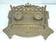 SUPERBE IMPORTANT ENCRIER De BUREAU XIXe En BRONZE Décor EMPIRE Manque Godets - Inkwells