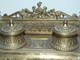 SUPERBE IMPORTANT ENCRIER De BUREAU XIXe En BRONZE Décor EMPIRE Manque Godets - Encriers