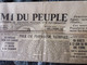 1935 L'AMI DU PEUPLE:  Masque à Gaz Pour Cheval Et Chien ; Les éclaireurs De L'armée Italienne ; Front Populaire ; Etc - Testi Generali