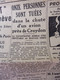 1935 L'AMI DU PEUPLE:Régime Et Hygiène Du Foie ;Terrible Accident D'avion à Croydon ;Guérir Par Sympathicothérapie ; Etc - Testi Generali
