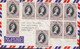 Hong Kong JOHN MANNERS & Co. HONG KONG (Unofficial) FDC 1953 Cover QEII. Coronation 13 Stamps Incl. 4-Block & 2x Pairs - Cartas & Documentos