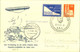 1950, 15 Pfg. Bauten, Orange Als EF Auf Blanko-Luftpostkarte Nach Berlin. Mit Ankunftsstempel - Sonstige & Ohne Zuordnung