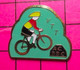 313C Pin's Pins / Beau Et Rare / THEME : SPORTS / CYCLISME VTT VELO AC BBC - Cyclisme