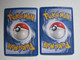 2 Cartes POKEMON FANTOMINUS - TERHAL - Otros & Sin Clasificación